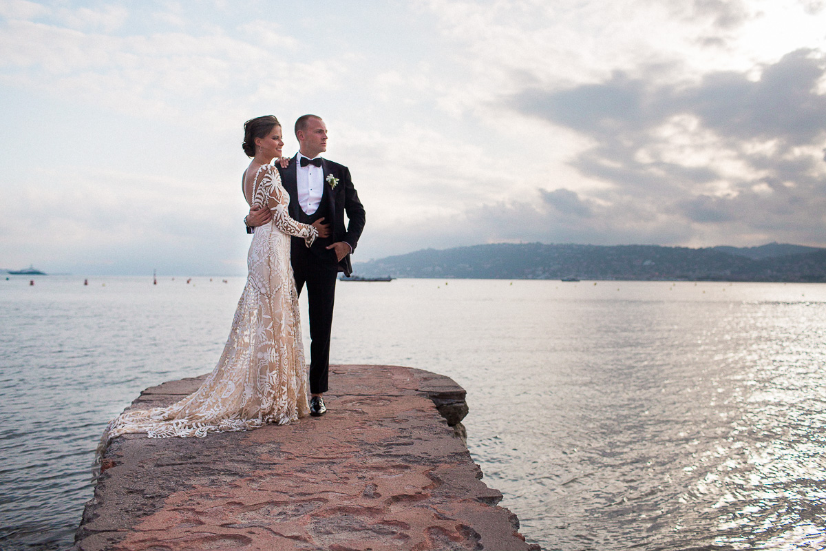 Bride Groom French Riviera