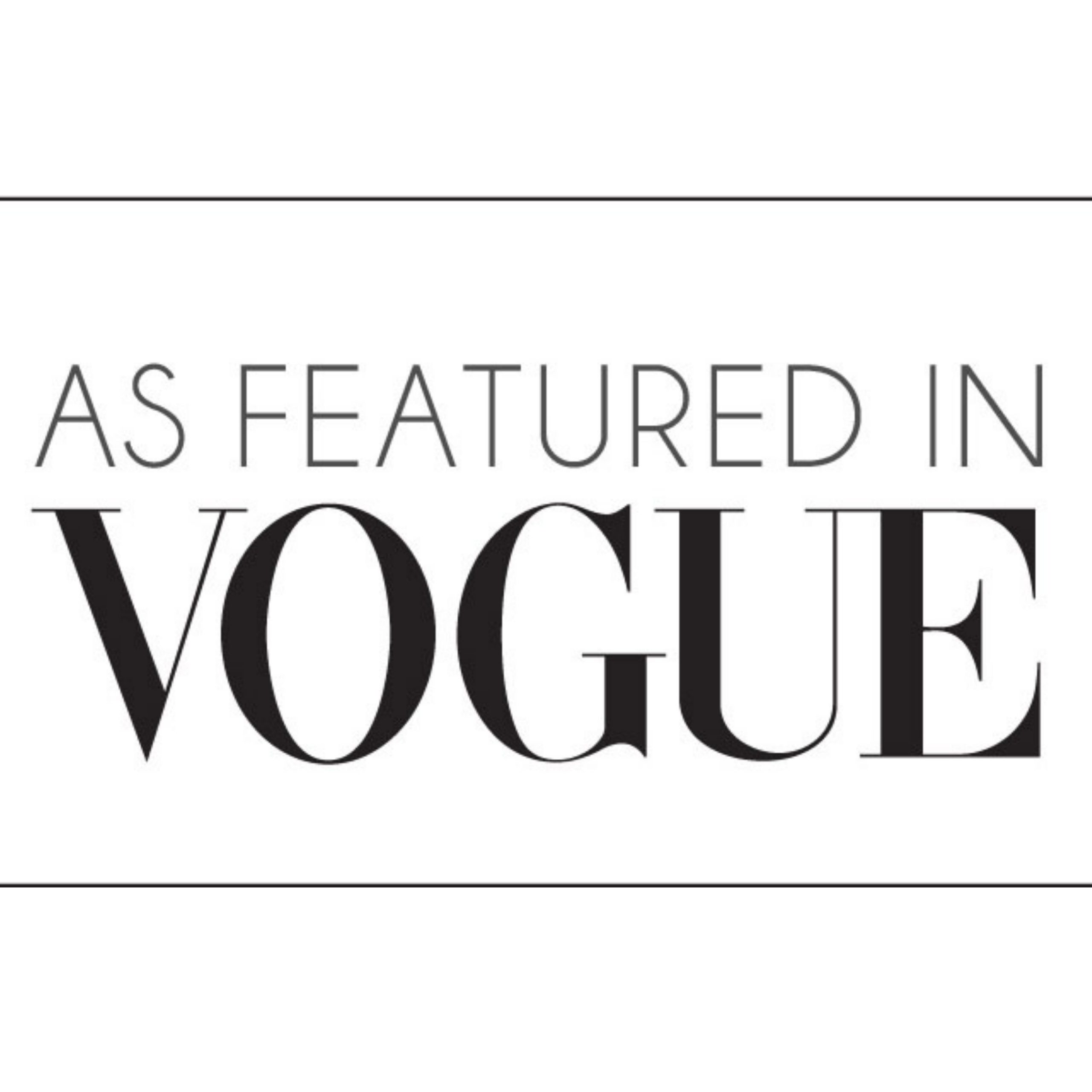 featured on vogue